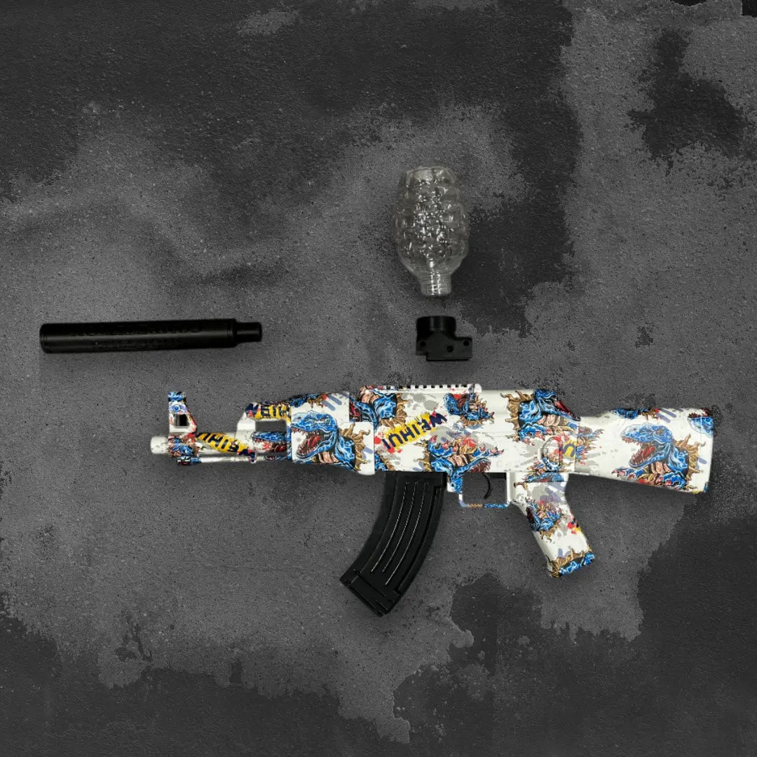 AKM 47 Bunt Gel Blaster Orbeez