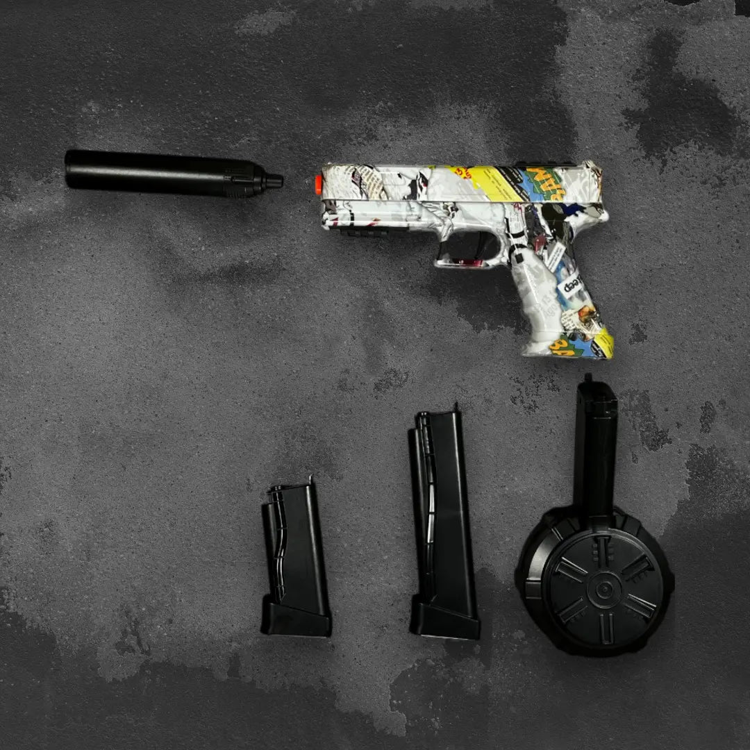 Glock 18 Sticker Gel Blaster Orbeez