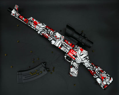 AK47 Gel Blaster - Red [+11.000 Orbeez]