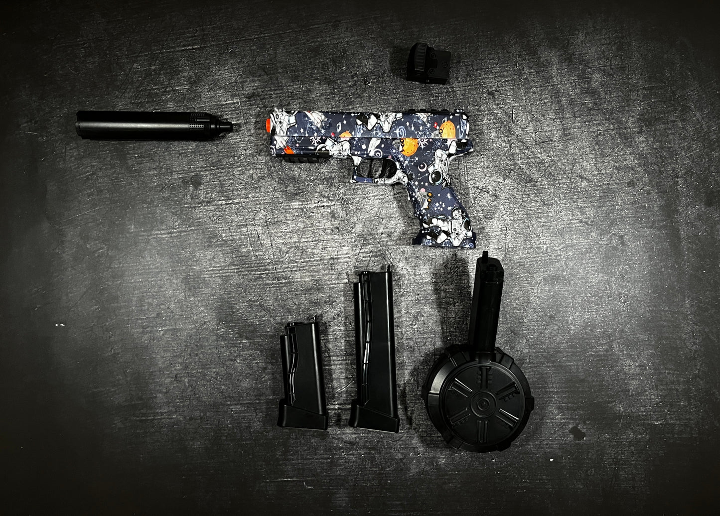 Glock 18 Gel Blaster - Midnight [+11.000 Orbeez]