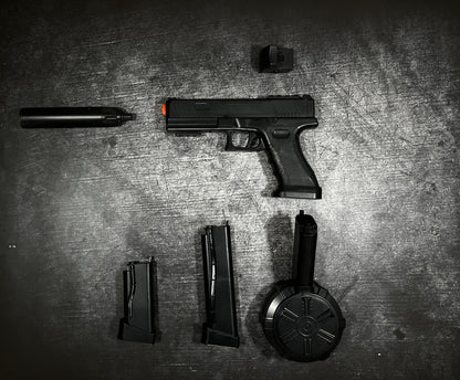 Glock 18 Gel Blaster - Schwarz [+11.000 Orbeez]