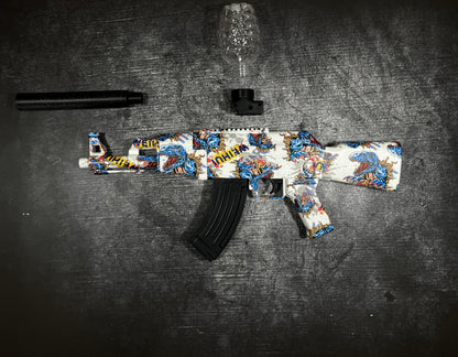 AKM47 Gel Blaster - Bunt [+11.000 Orbeez]