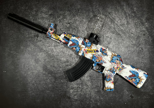 AKM47 Gel Blaster - Bunt [+11.000 Orbeez]