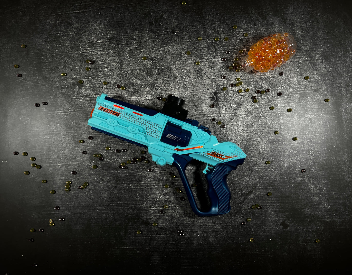 Future Gun Gel Blaster - Blau [+11.000 Orbeez]