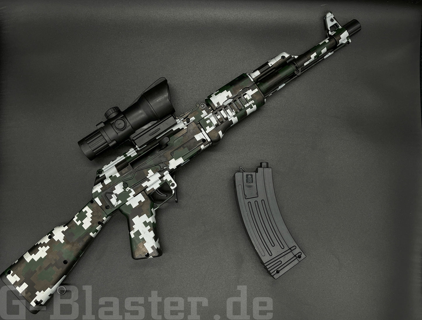 AK47 Gel Blaster - Camo [+11.000 Orbeez]