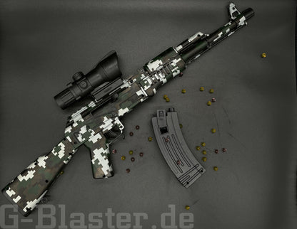 AK47 Gel Blaster - Camo [+11.000 Orbeez]